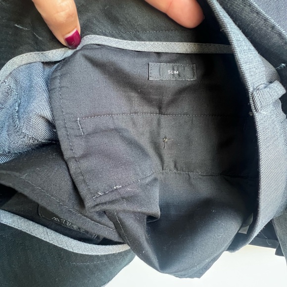 J.Crew Slim fit Ludlow suit. Both jacket and pants gray blue color - Picture 4 of 9